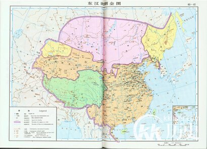 东汉疆域图:东汉时期中国疆域图是怎样的